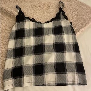 Plaid mini tank